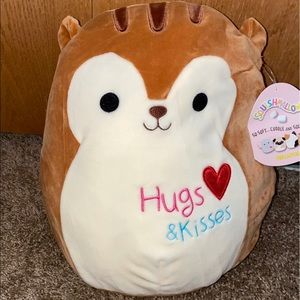 NWT 12” Squishmallow Nic the Squirrel